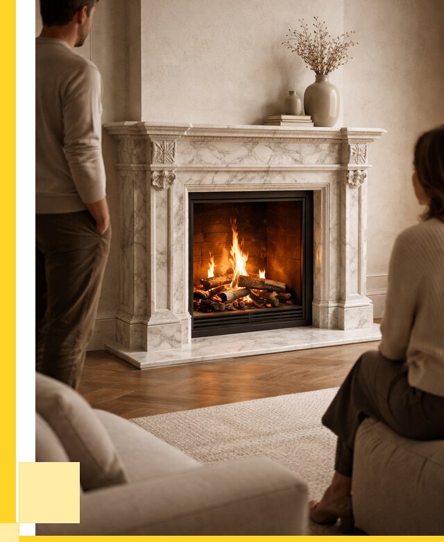 Мраморные камины под ключ в Воткинске от 259000 р. | ЭриданВтк