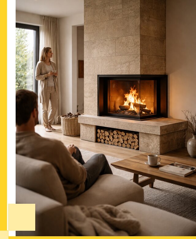 Угловые камины из кирпича установка в Воткинске от 155400 р. ЭриданВтк