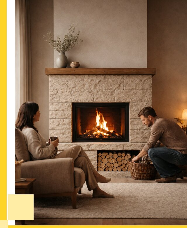 Камины для дома в Воткинске под ключ от 155400 р. | ЭриданВтк