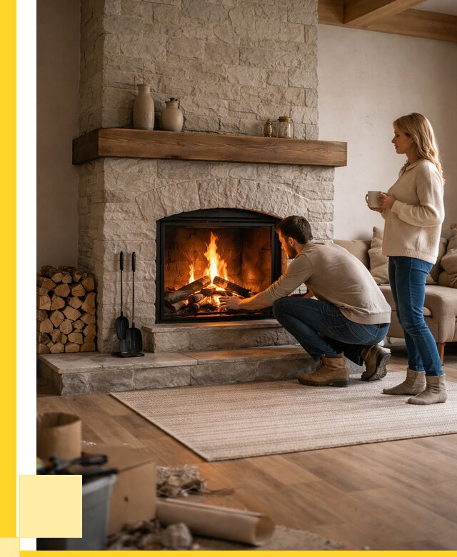 Камины для загородного дома в Воткинске от 362600 р., ЭриданВтк