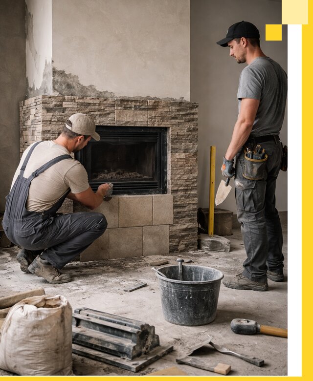 Камины под ключ в Воткинске: проект, изготовление и монтаж