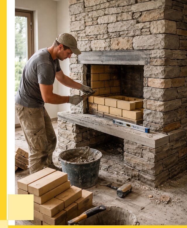 Кладка каминов и камина в Воткинске от 25900 р. ЭриданВтк