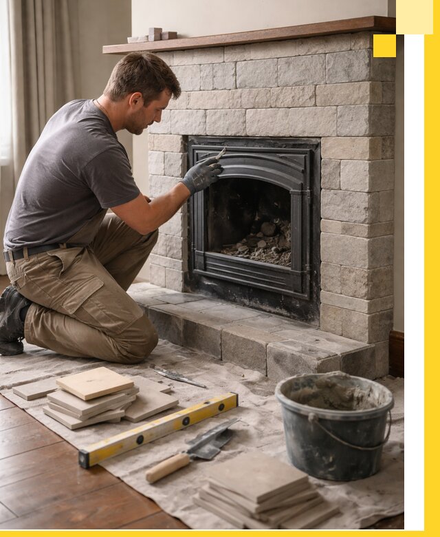 Профессиональный ремонт каминов в Воткинске восстановление и сервис