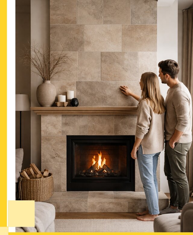 Облицовка каминов керамогранитом в Воткинске от 4662 р. | ЭриданВтк