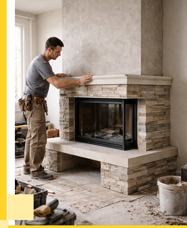 Изготовление каминов под ключ в Воткинске от 155400 р. | ЭриданВтк