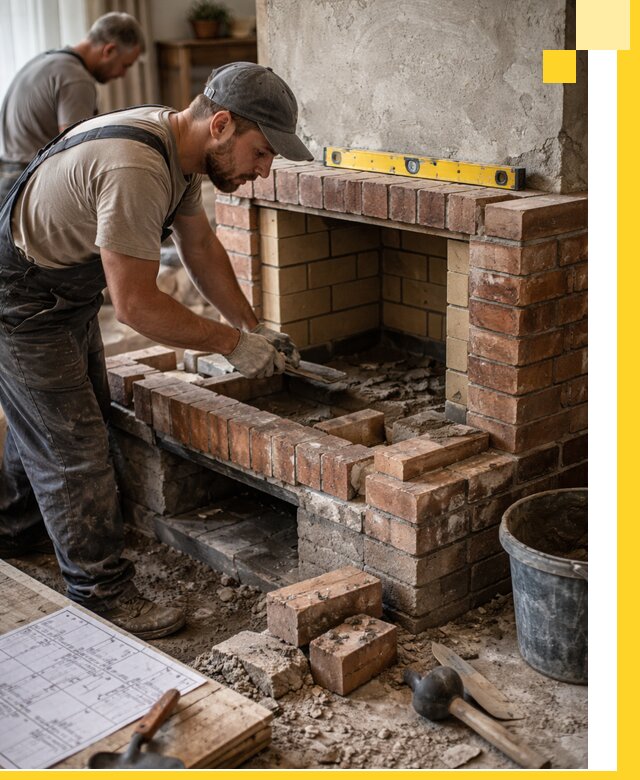 Изготовление и установка каминопечей под ключ в Воткинске