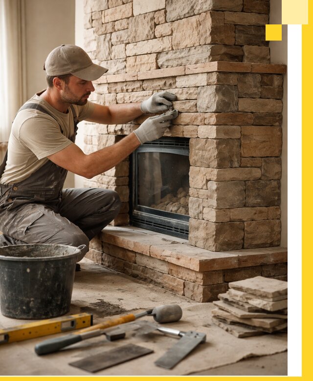 Проектирование и установка печей-каминов под ключ в Воткинске