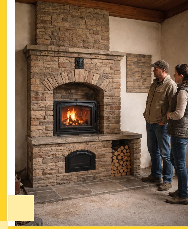 Кирпичная печь под ключ в Воткинске от 155400 р. | ЭриданВтк