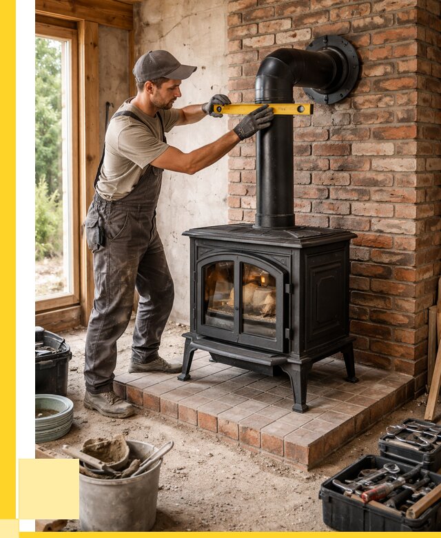 Монтаж печей установка банной печи в Воткинске от 15540 р. | ЭриданВтк