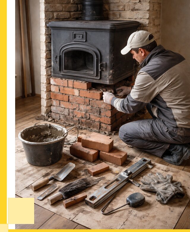 Ремонт печей в Воткинске от 12432 р., услуги печника ЭриданВтк