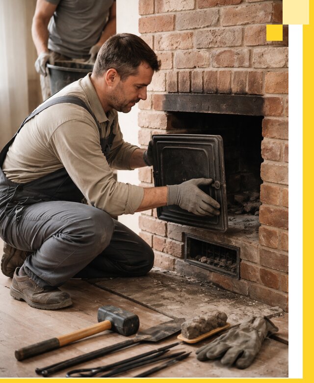 Ремонт печей в Воткинске с гарантией качества и безопасности