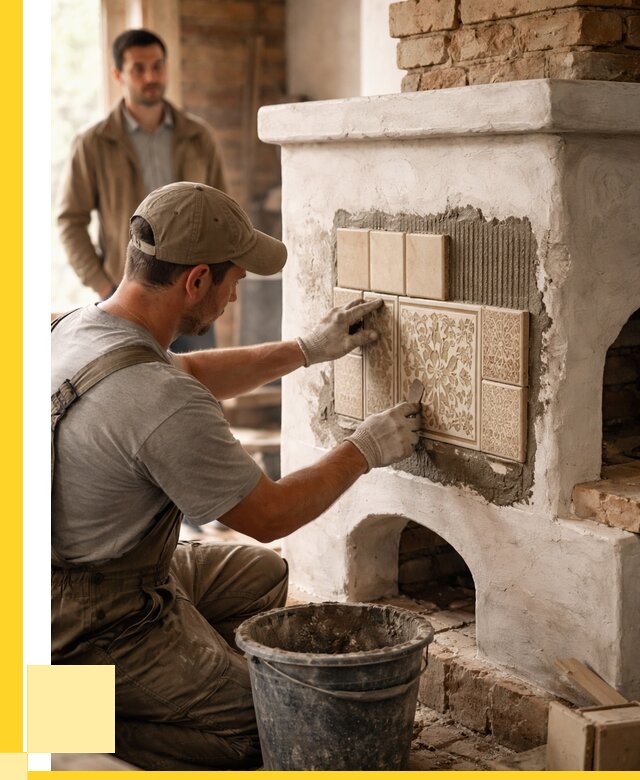 Отделка печей и банных печей в Воткинске от 36260 р. | ЭриданВтк