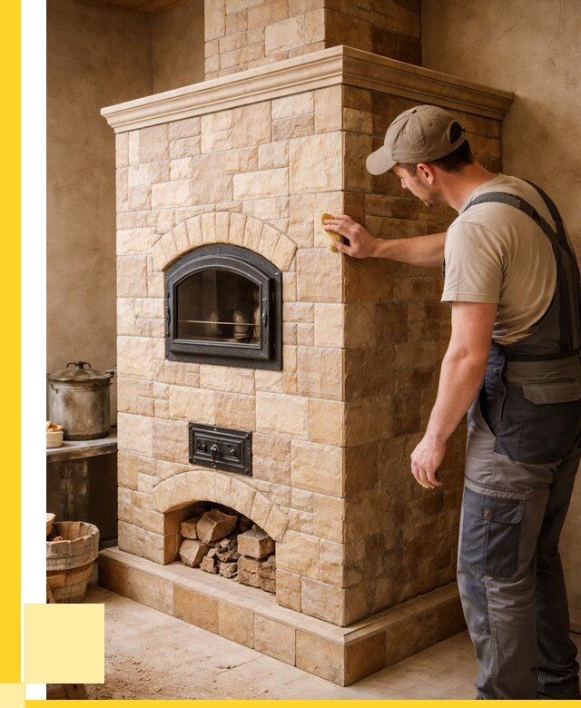 Облицовка печей в Воткинске от 4662 р. под ключ | ЭриданВтк