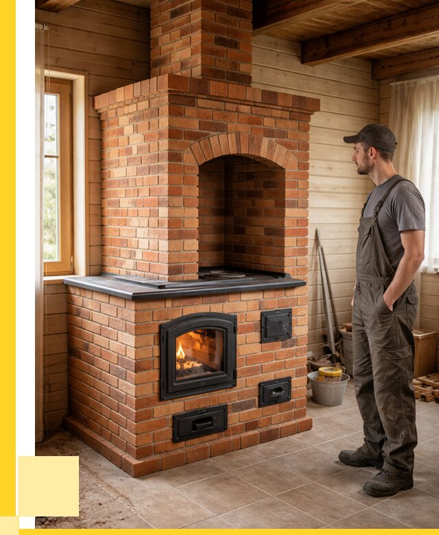 Кирпичные печи в Воткинске: купить от 155400 р. | ЭриданВтк