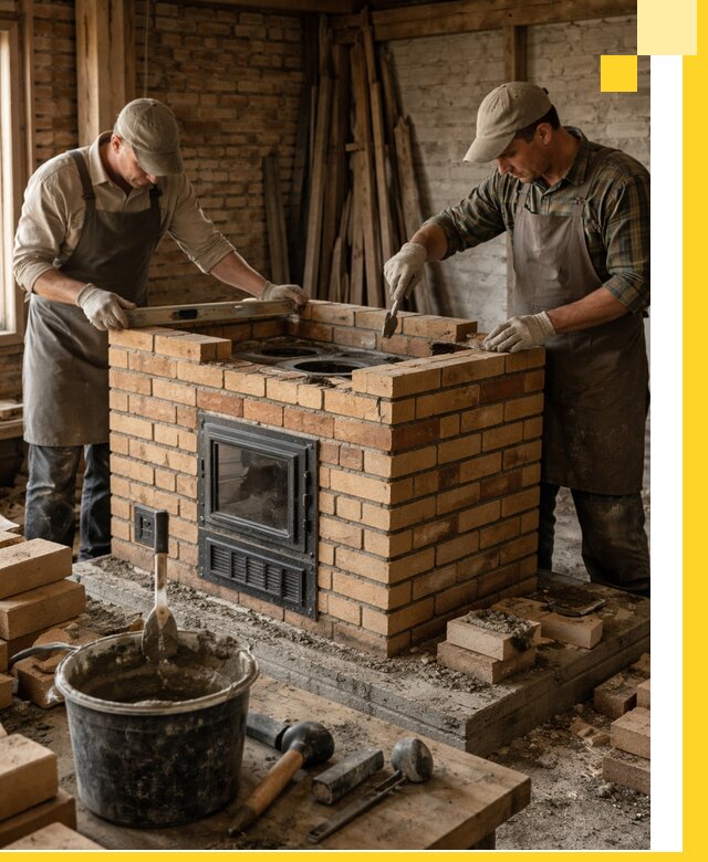 Изготовление и установка варочных печей под ключ в Воткинске