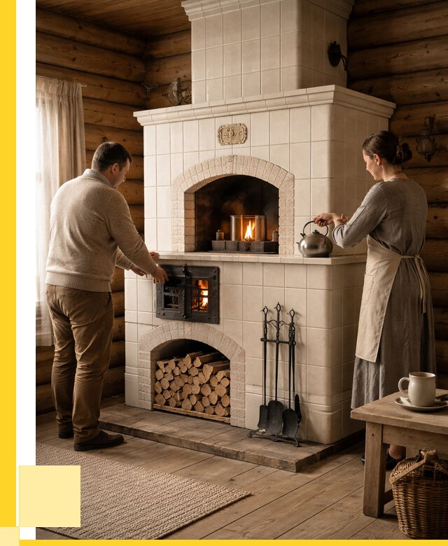 Русские печи в Воткинске: установка от 155400 р. ЭриданВтк