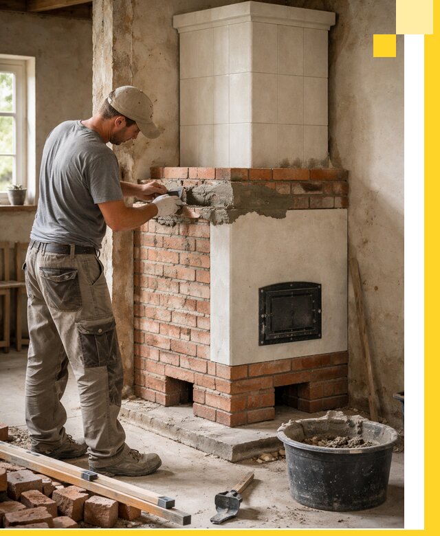 Изготовление и установка печей-голландок под ключ в Воткинске