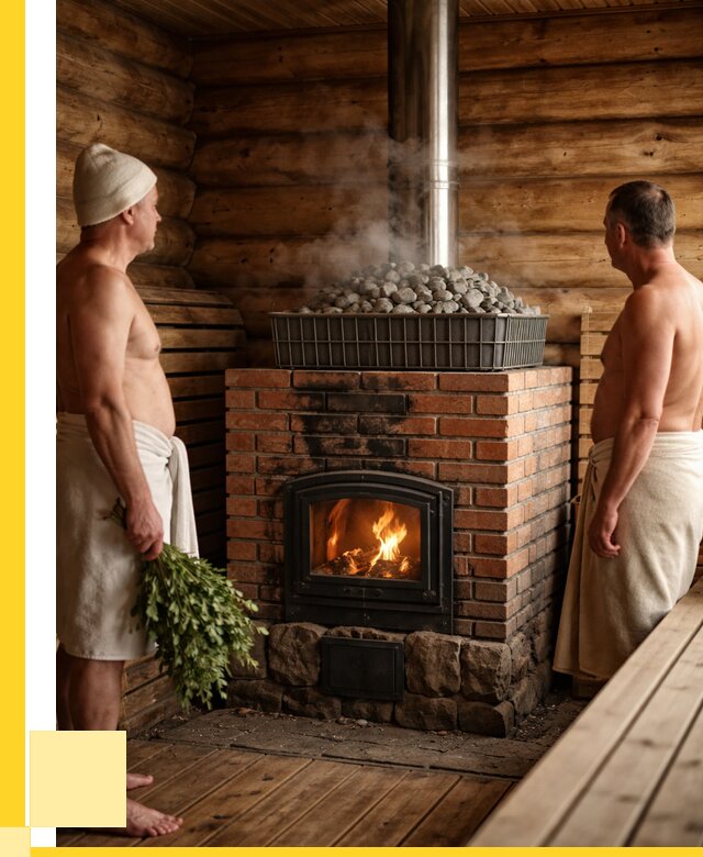 Печи для парной в Воткинске под ключ от 67340 р. - ЭриданВтк