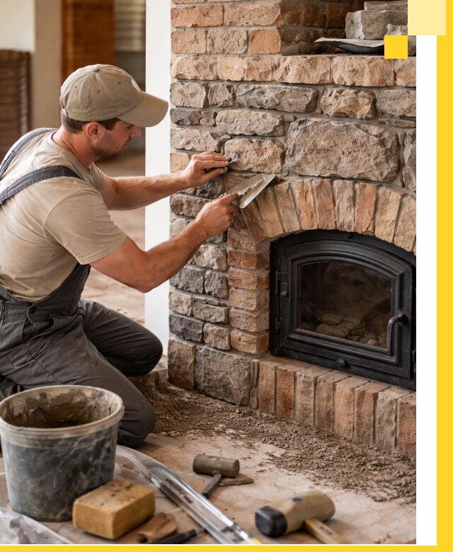 Печи для дома под ключ в Воткинске, установка и доставка