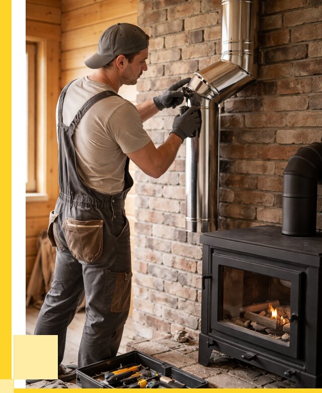 Монтаж дымоходов для печей в Воткинске от 7770 р. | ЭриданВтк