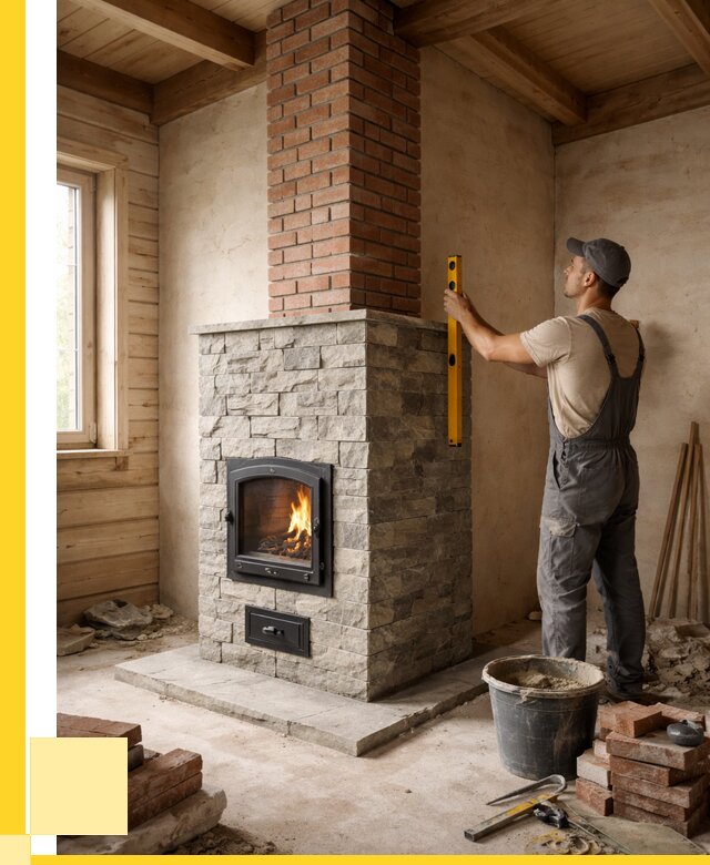 Печи и дымоходы под ключ в Воткинске от 46620 р., ЭриданВтк