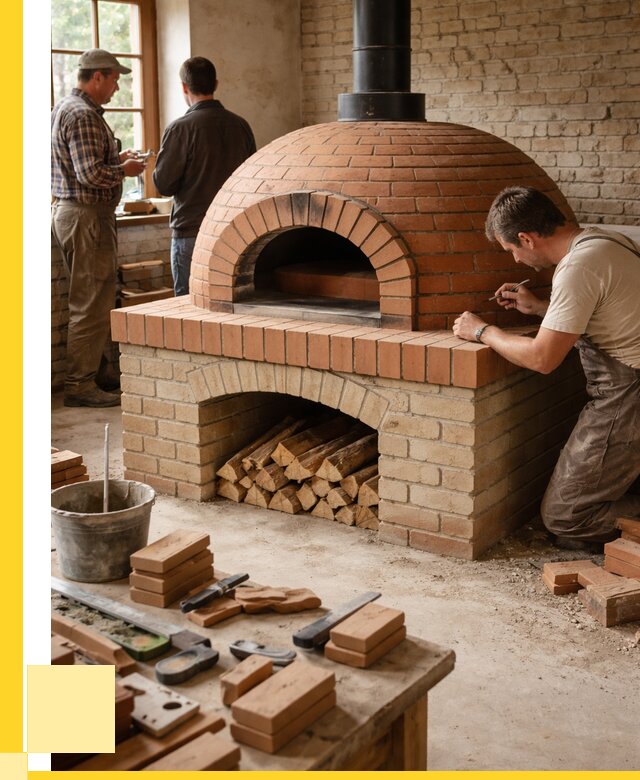 Помпейская печь дровяная для пиццы в Воткинске | ЭриданВтк от 207200 р.