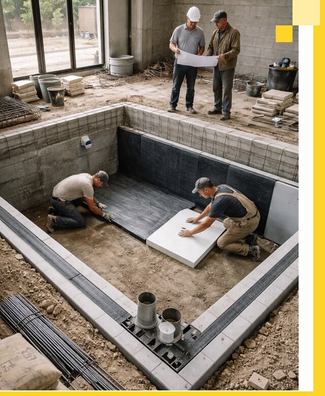 Проекты частных и общественных бассейнов под ключ в Воткинске