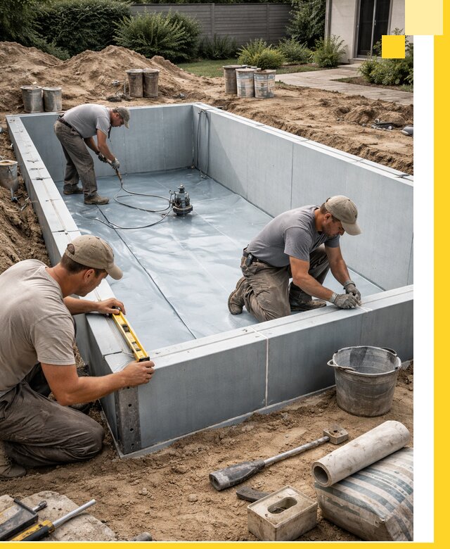 Профессиональный монтаж бассейнов под ключ в Воткинске с гарантией