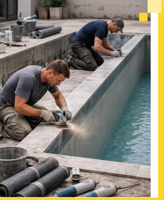 Профессиональный ремонт бассейнов под ключ в Воткинске