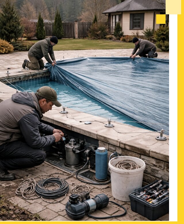 Консервация бассейнов в Воткинске: подготовка к длительному хранению