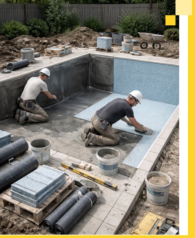 Проектирование и строительство стационарных бассейнов в Воткинске