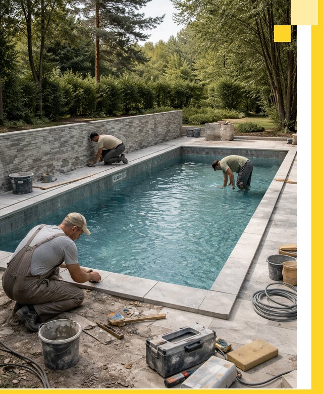 Проектирование и строительство частных бассейнов в Воткинске