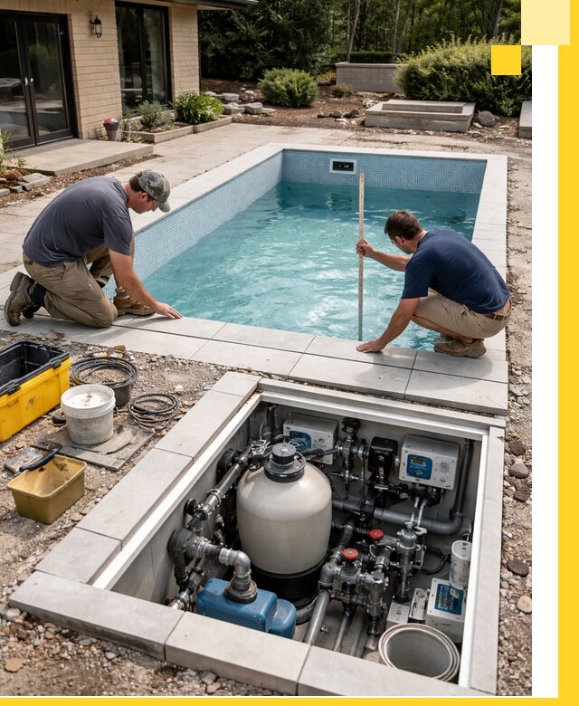 Строительство качественных домашних бассейнов под ключ в Воткинске