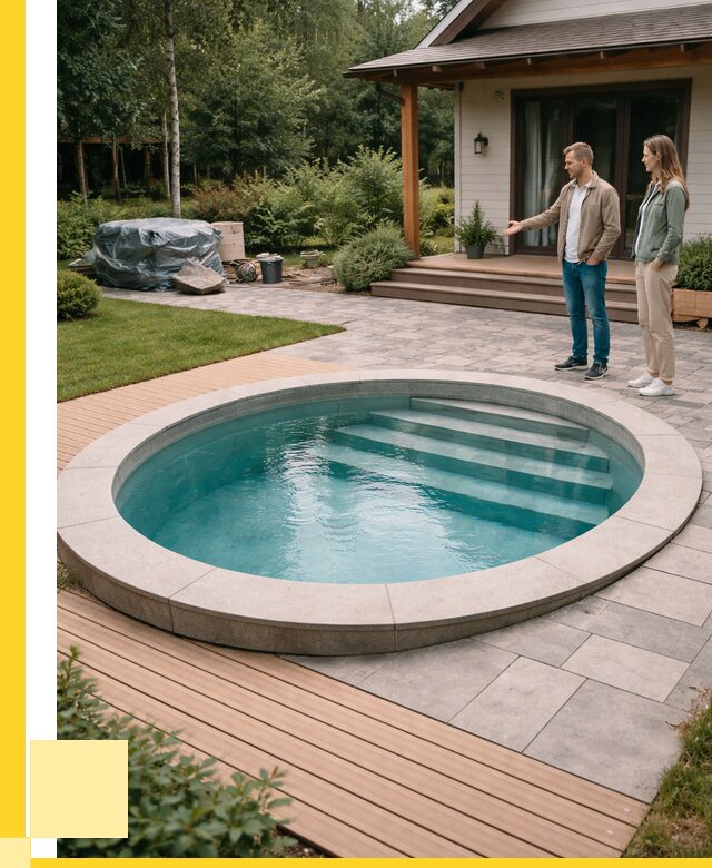 Бассейн на даче под ключ в Воткинске от 207200 р., ЭриданВтк