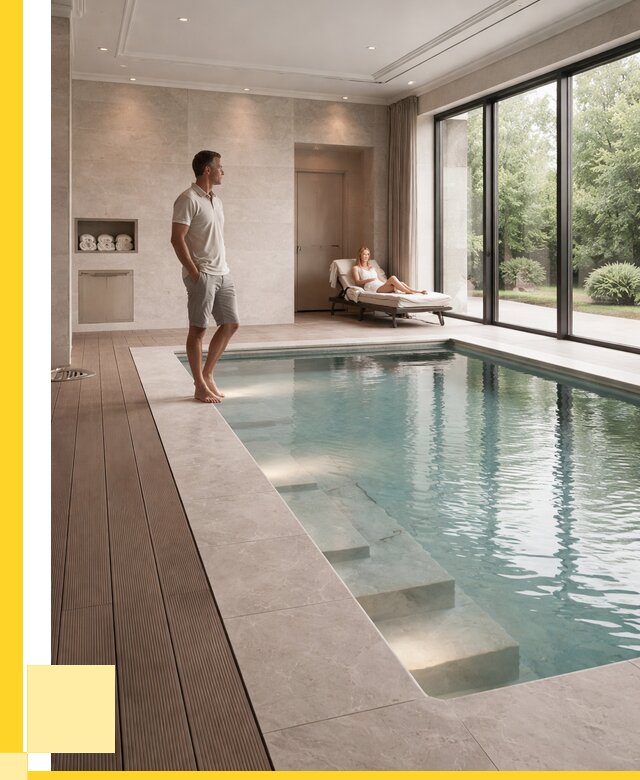 Бассейны в коттедже под ключ в Воткинске от 1243200 р. | ЭриданВтк