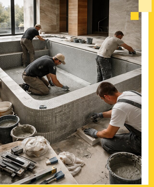 Строительство и установка СПА бассейнов под ключ в Воткинске