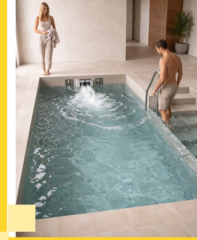 Бассейн с противотоком в Воткинске от 259000 р. | ЭриданВтк