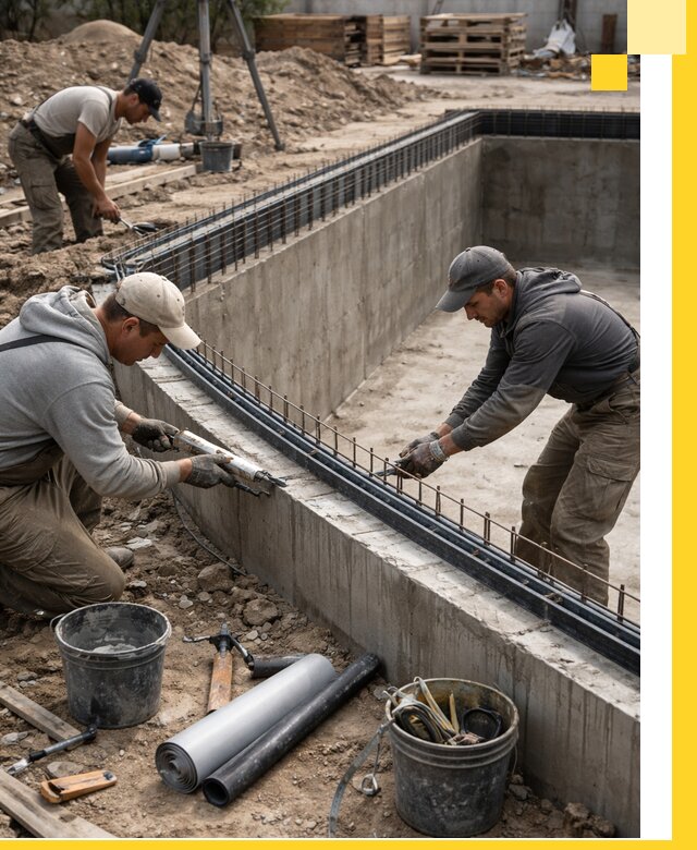 Качественный монтаж чаши бассейна в Воткинске под ключ с гарантией