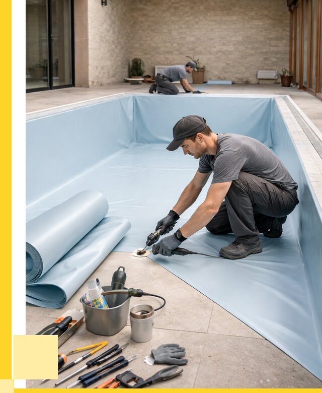 Пленка ПВХ для бассейнов в Воткинске от 2590 р. | ЭриданВтк