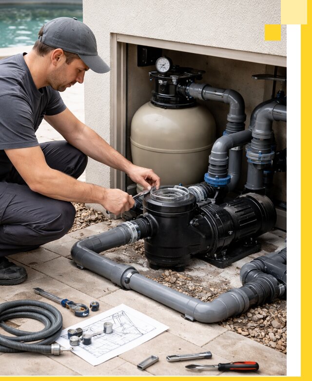 Поставка, монтаж и сервис насосов для бассейнов в Воткинске