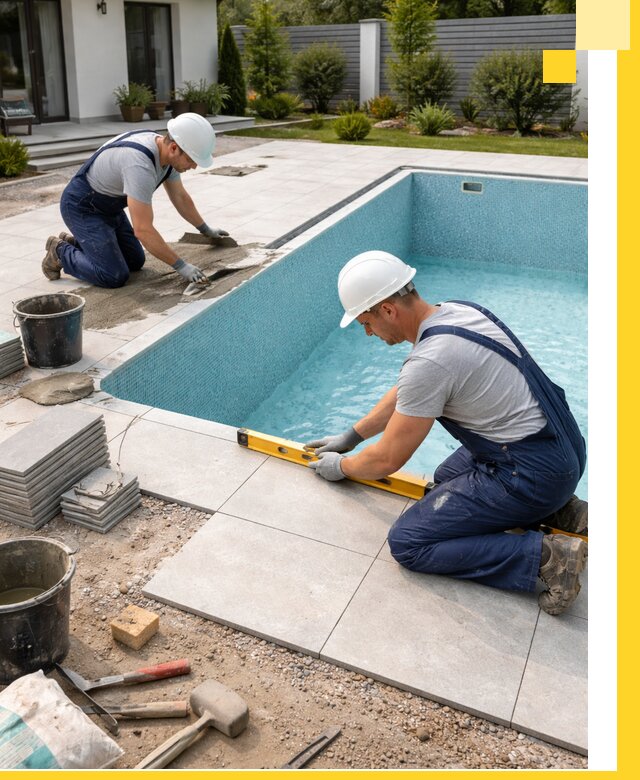 Строительство и монтаж плавательных бассейнов под ключ в Воткинске