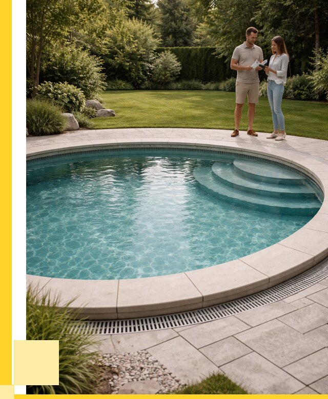 Круглые каркасные бассейны купить в Воткинске от 259000 р. | ЭриданВтк