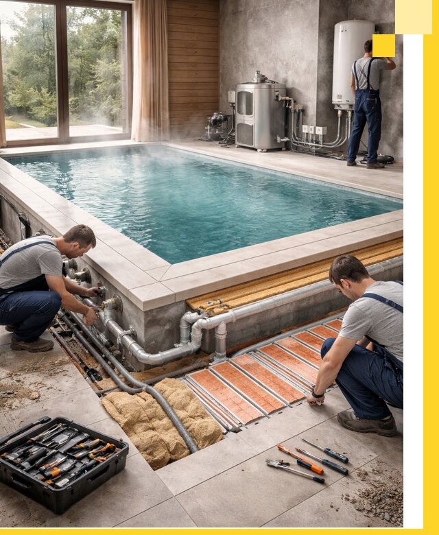 Проектирование и строительство тёплых бассейнов в Воткинске