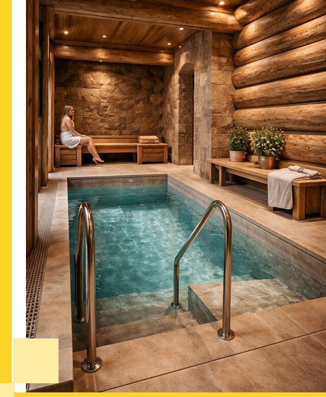 Аренда бани с бассейном в Воткинске от 1554000 р. | ЭриданВтк