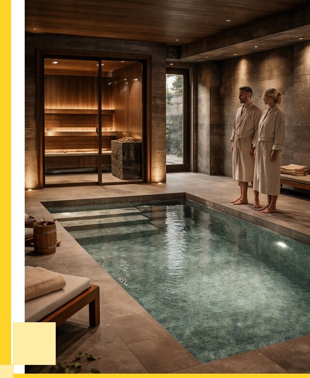 Сауна с большим бассейном в Воткинске от 1243200 р. ЭриданВтк