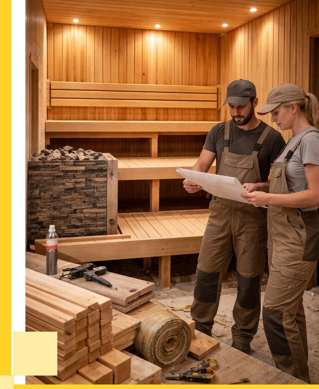 Строительство саун в Воткинске под ключ от 259000 р., ЭриданВтк