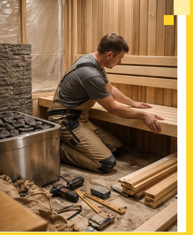 Сауны для дома под ключ с проектированием и монтажом в Воткинске