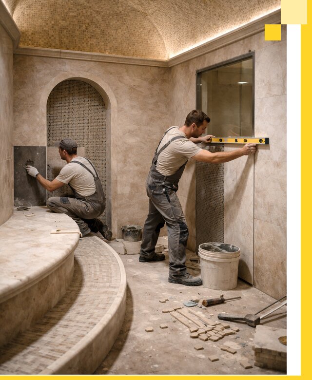 Проектирование и строительство саун с хамамом под ключ в Воткинске