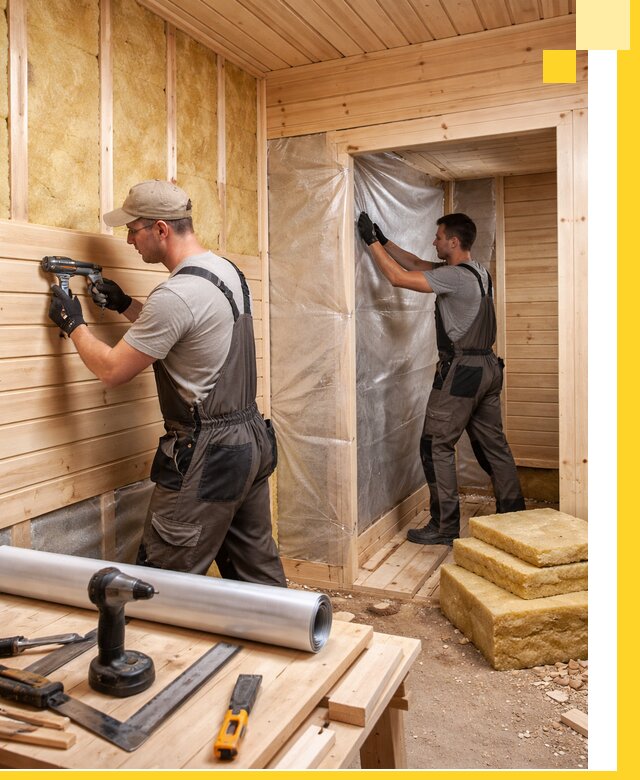 Бани под ключ в Воткинске с проектом и полным монтажом