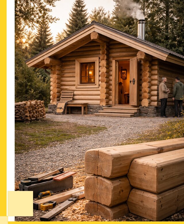 Строительство бань и комплексов в Воткинске от 466200 р.| ЭриданВтк